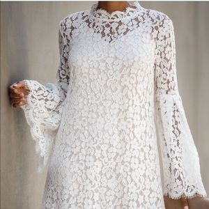 Vici Dresses - White Lace Dress NWOT Vici Dresses - White Lace Dress NWOT